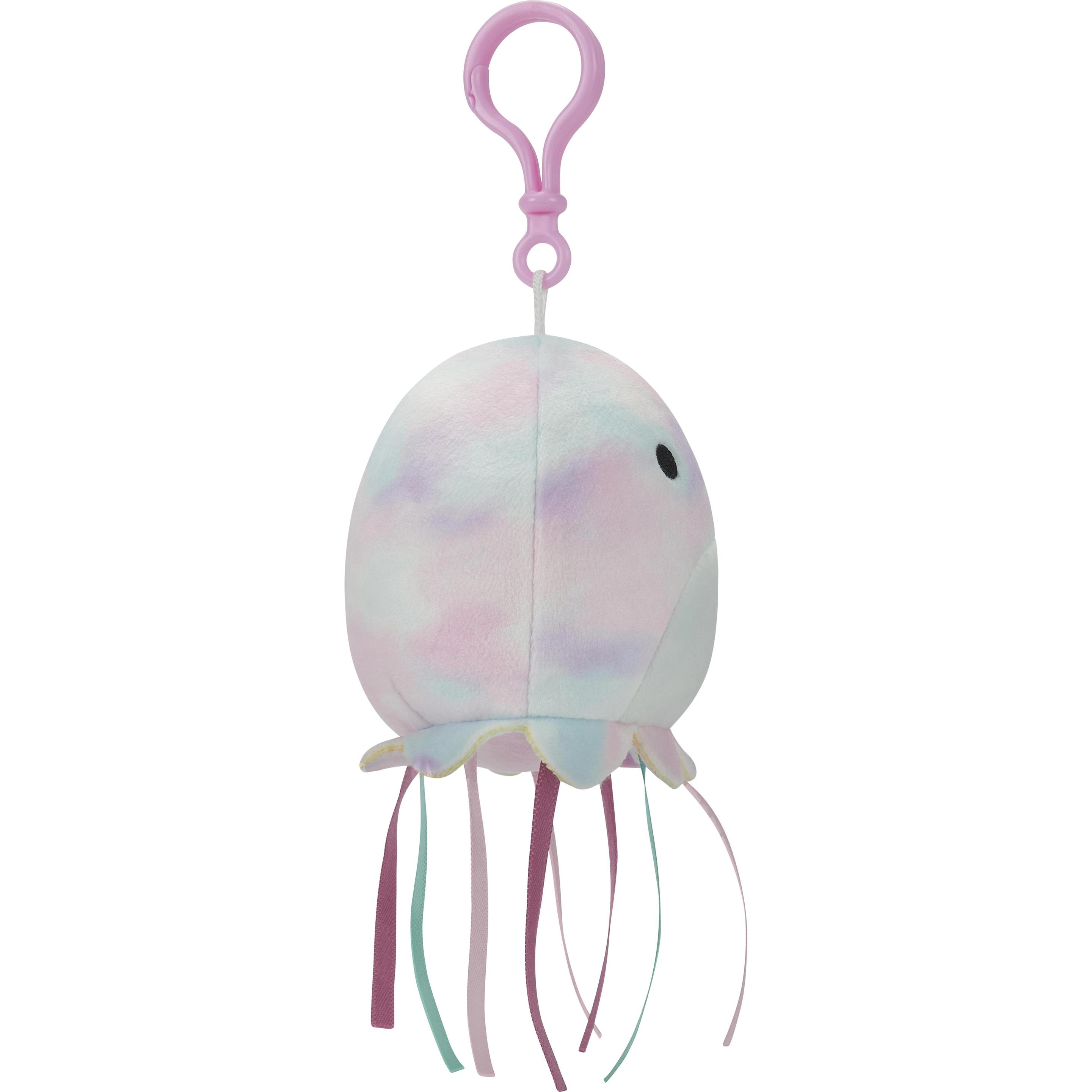 Thumbnail - Squishmallows Clip On - Tie Dye Jellyfish (9 cm)