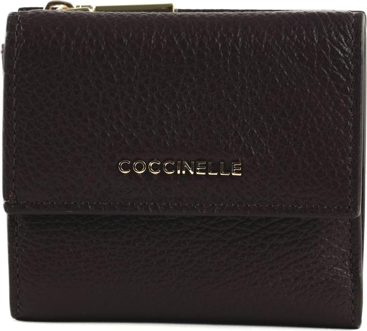 Actual product image Coccinelle Metallic Soft Wallet Grained Leather