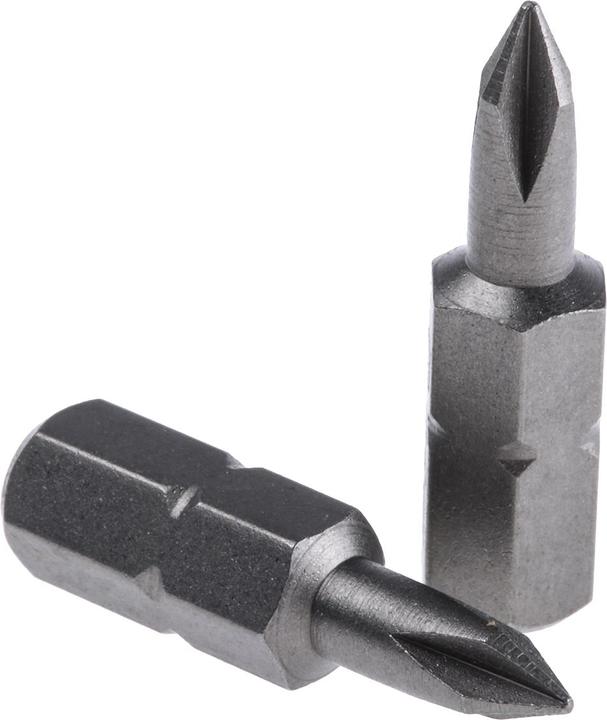 Actual product image RS PRO Philips no.0 x 25mm Hex bit (PH0)