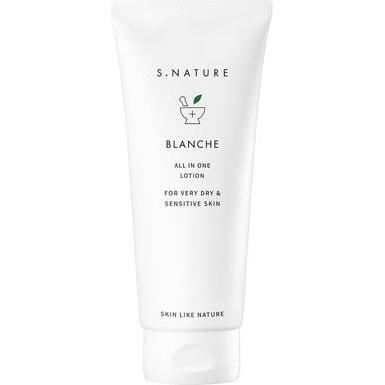 S.Nature, Lozione corpo, Blanche Lotion wielofunkcyjny lekki lotion do twarzy i ciała 200ml (Latte corpo, 200 ml)