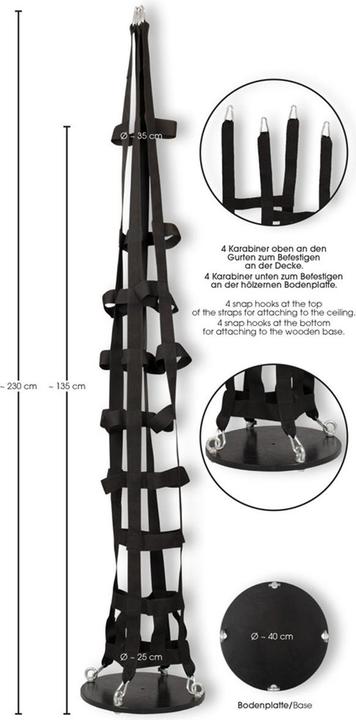 Actual product image Bad Kitty Strap Cage