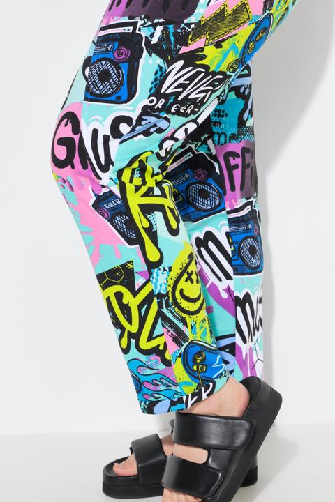 Produktbild Angel of Style Jogginghose, Loose Fit, Sweat mit Comic-Print (52)