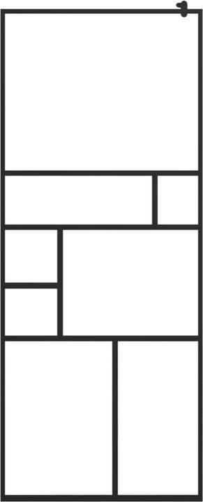 Produktbild vidaXL Duschwand (195 cm, 80 cm, 195 cm)