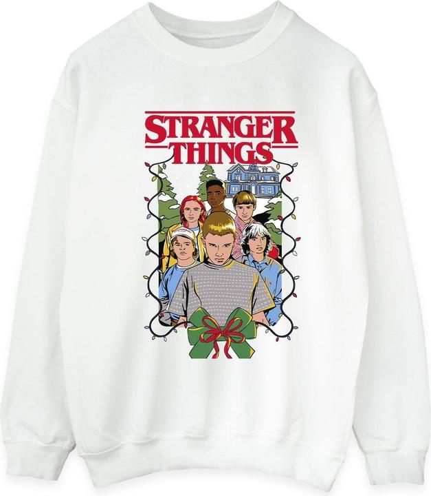 Produktbild Netflix Stranger Things Christmas Poster Sweatshirt (M)