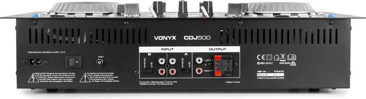 Actual product image Vonyx CDJ500