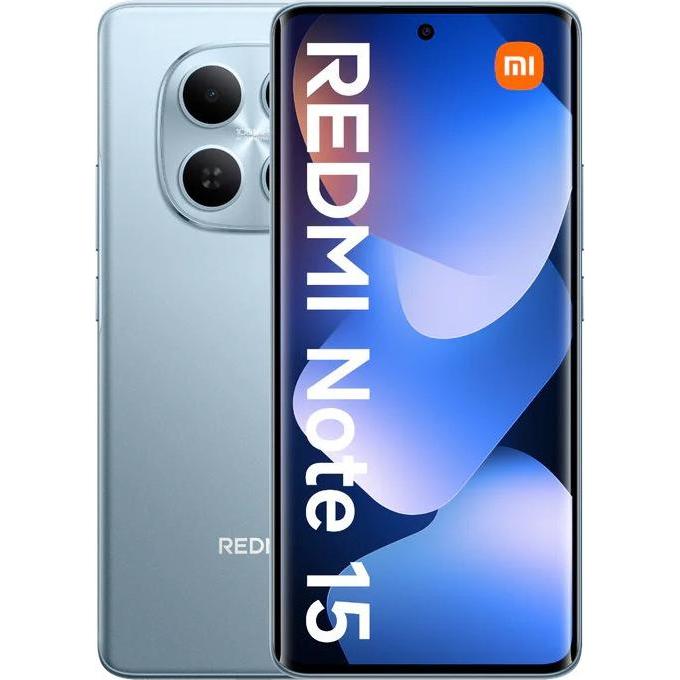 Xiaomi Redmi Note 15 NFC 4G DS 8/256GB Gletscherblau MZB0MOIEU (256 GB, Glacier Blue, Gletscherblau, 6.77", 4G) (null)