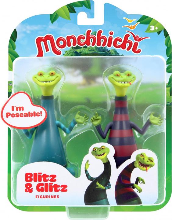 Produktbild Monchhichi Blitz I Glitz Figuren 2er-Pack 10 cm