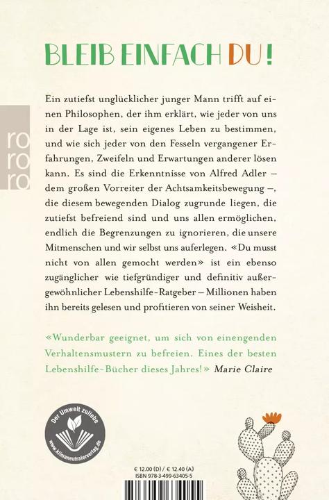 Du musst nicht von allen gemocht werden (German, Ichiro Kishimi, Fumitake Koga, 2018)