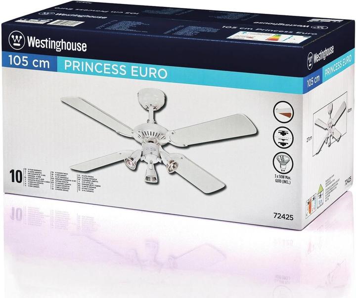 Actual product image Westinghouse Princess Euro (47 dB)