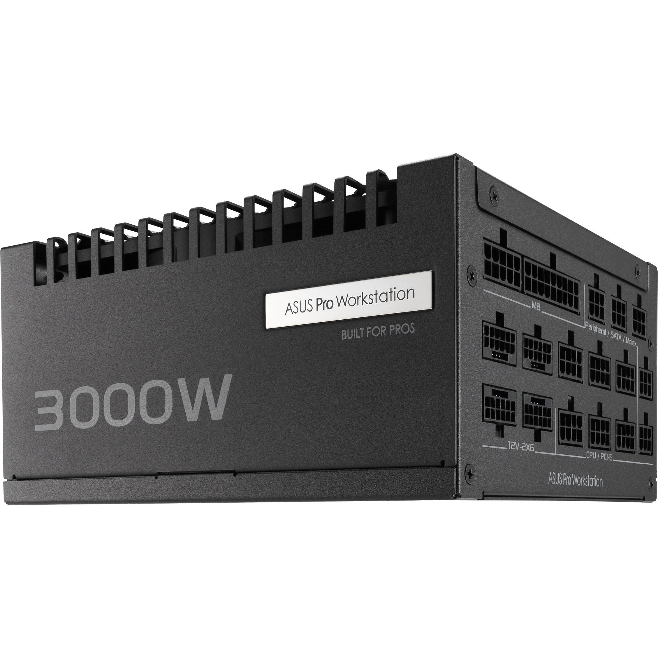 ASUS Netzteil ASUS-PRO-WS-3000P (3000 W), PC Netzteil, Schwarz