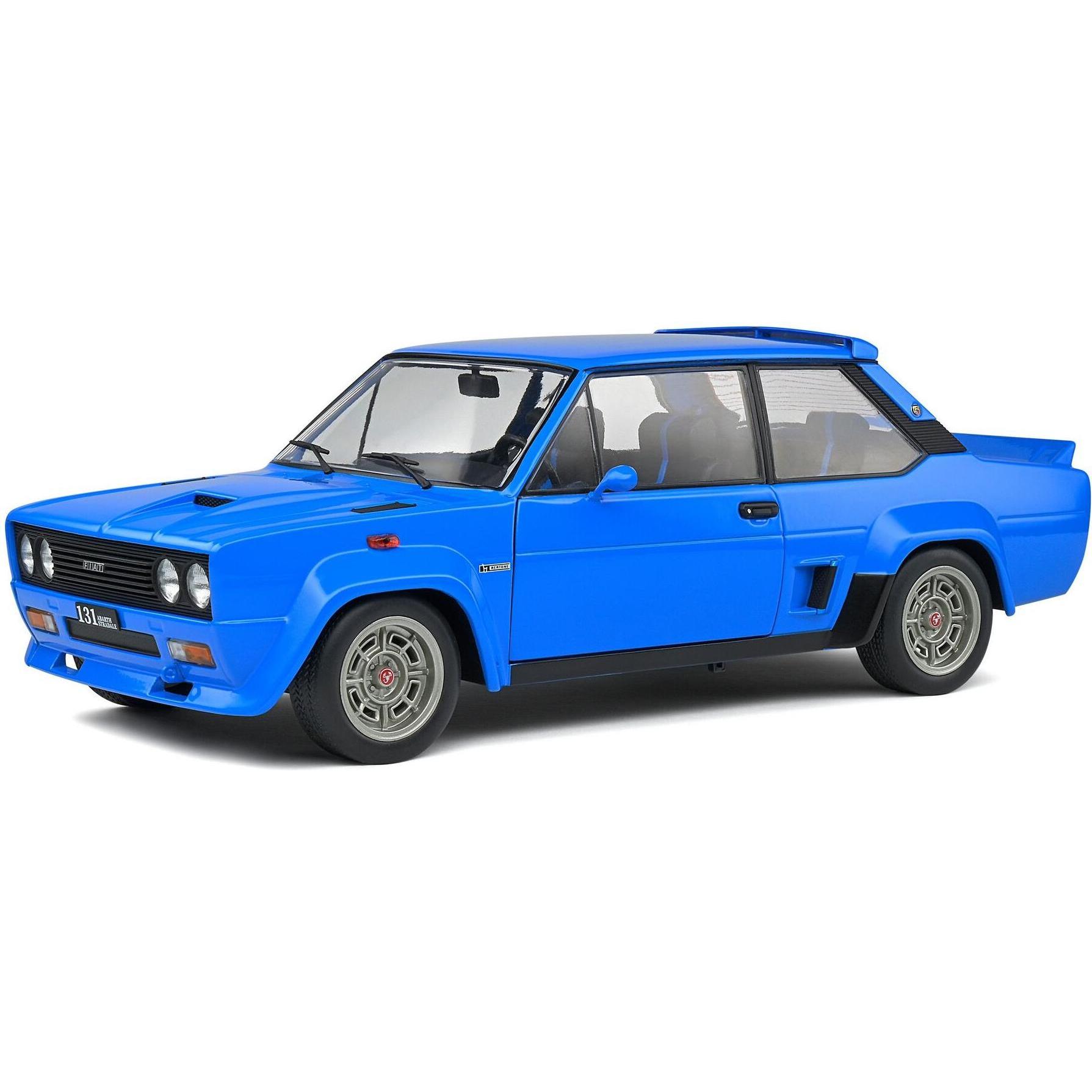 Solido 1:18 Fiat 131 Abarth blauw