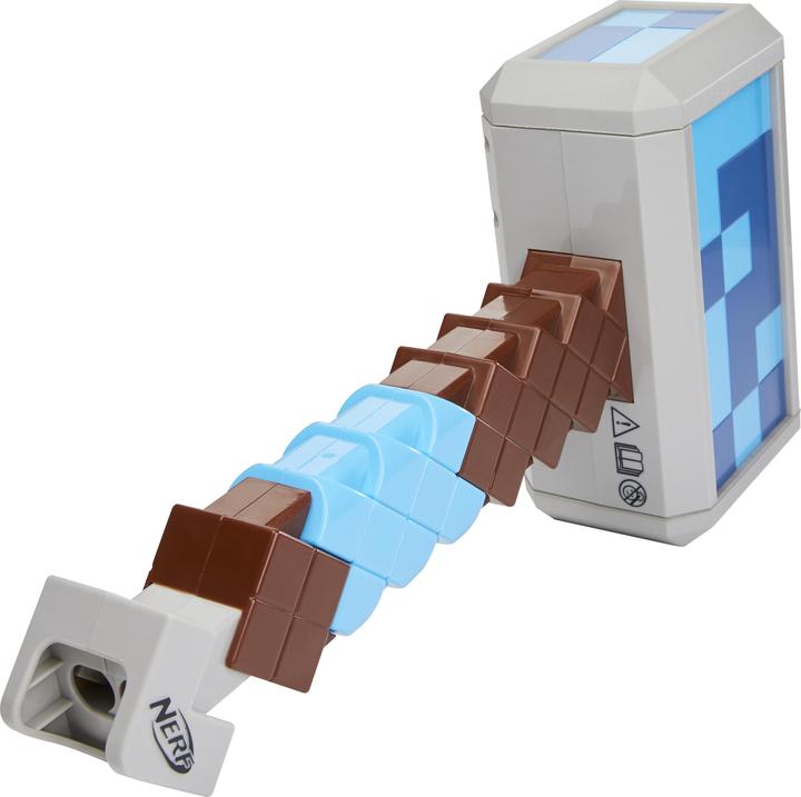 Produktbild Nerf Darts abfeuernder Minecraft Stormlander Hammer