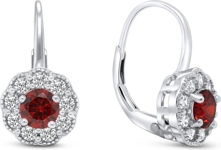 Immagine prodotto Brilio Argento - Orecchini pendenti in argento con zirconi EA333WR