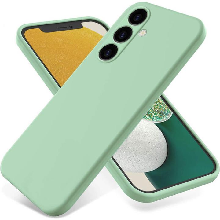 Immagine prodotto Cover-Discount Galaxy S23 FE - Cover in gomma siliconica verde-copia (Samsung Galaxy S23 FE)