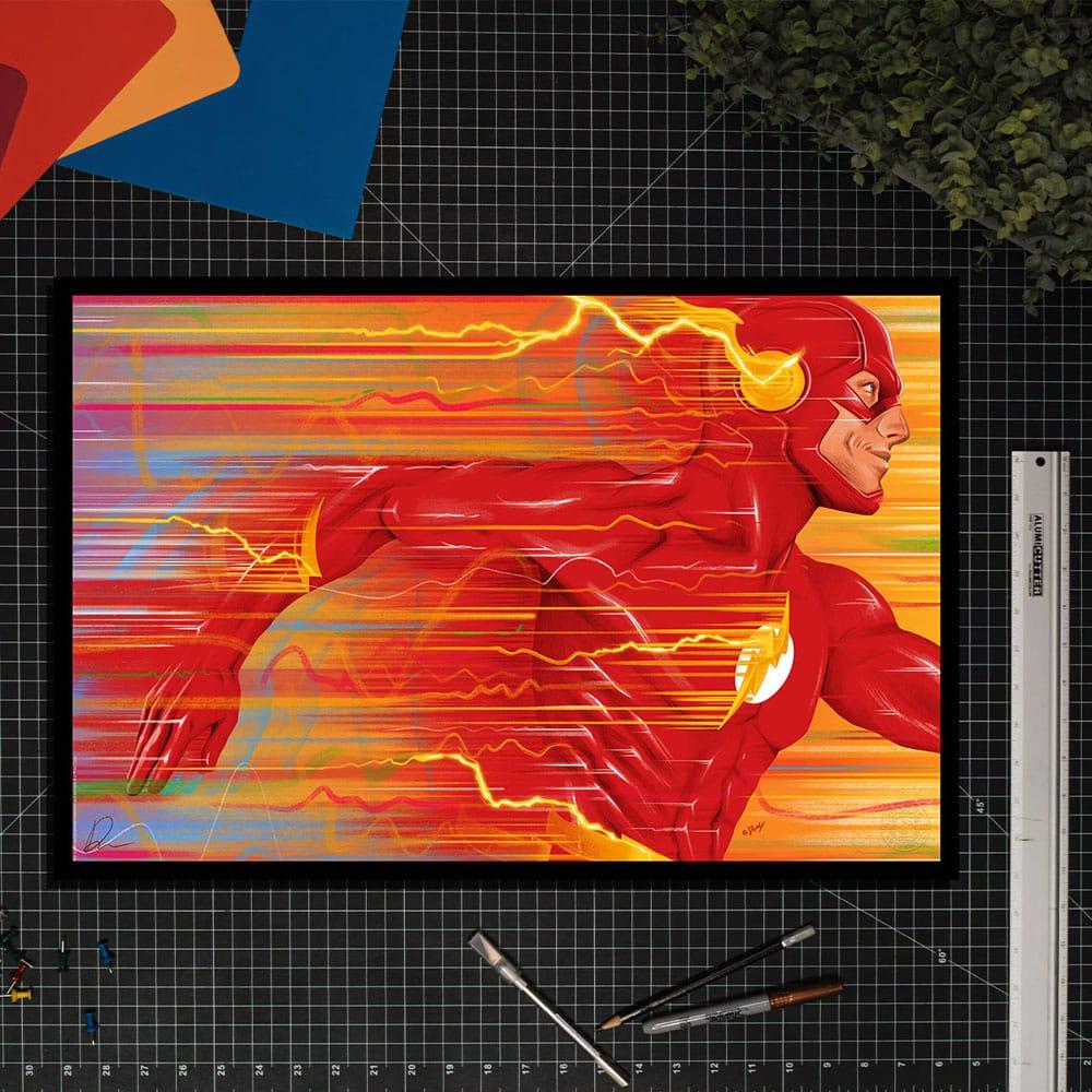 Thumbnail - Sideshow, Bilder, DC Comics impression Art Print The Flash 61 x 41 cm - non encadrée (61 x 41 cm)