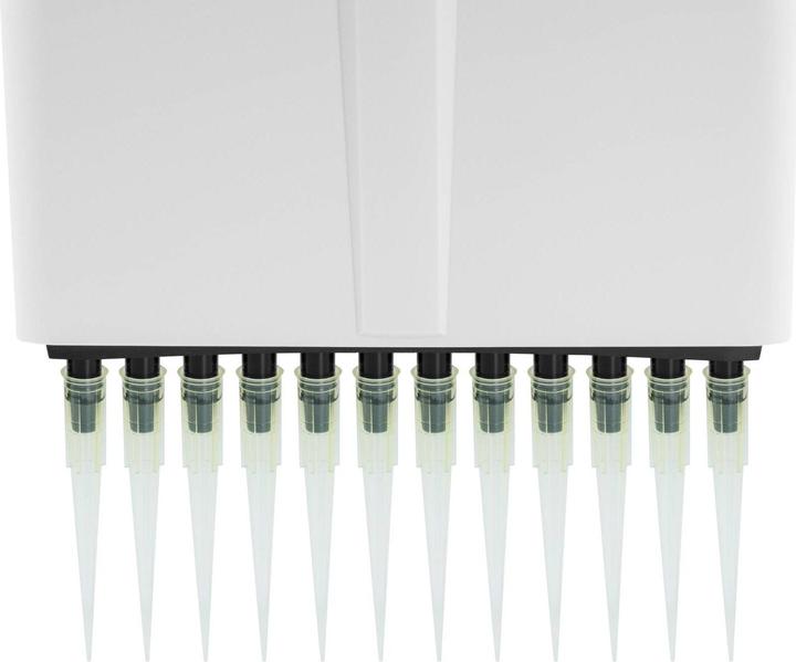 Produktbild Steinberg Mehrkanalpipette 12-Kanal-Pipette für 12 Spitzen 0,005 - 0,05 ml (5 - 50 μl)