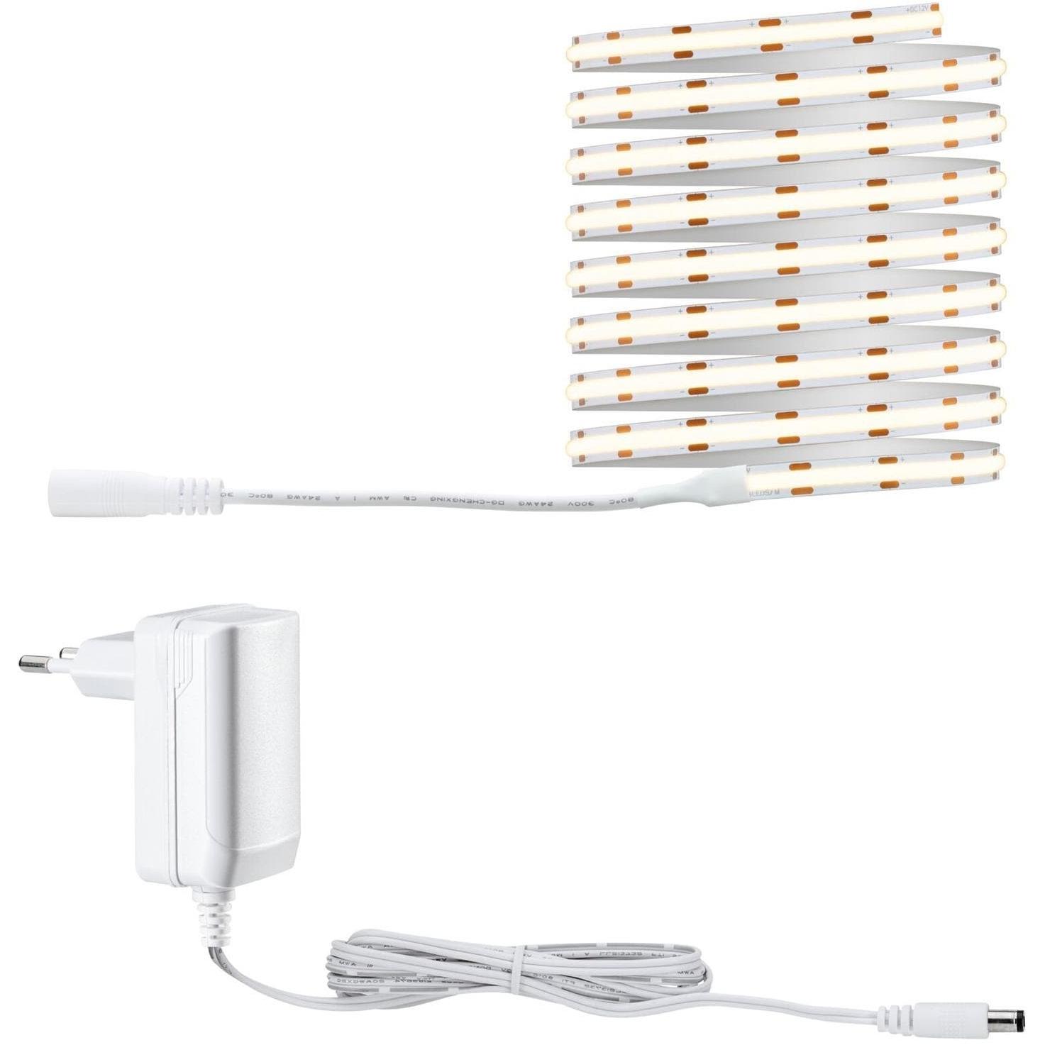 Paulmann, LED Streifen, SimpLED COB Stripe Set (Warmweiss, 300 cm, Indoor)