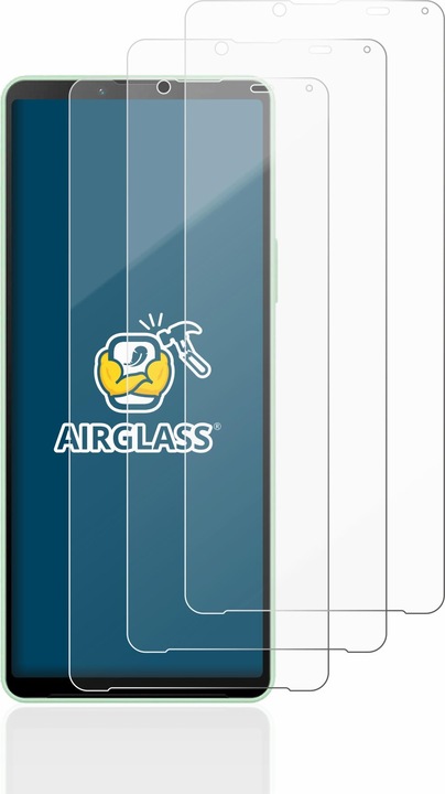 Produktbild BROTECT AirGlass Panzerglasfolie (3 Stück, Sony Xperia 10 V)