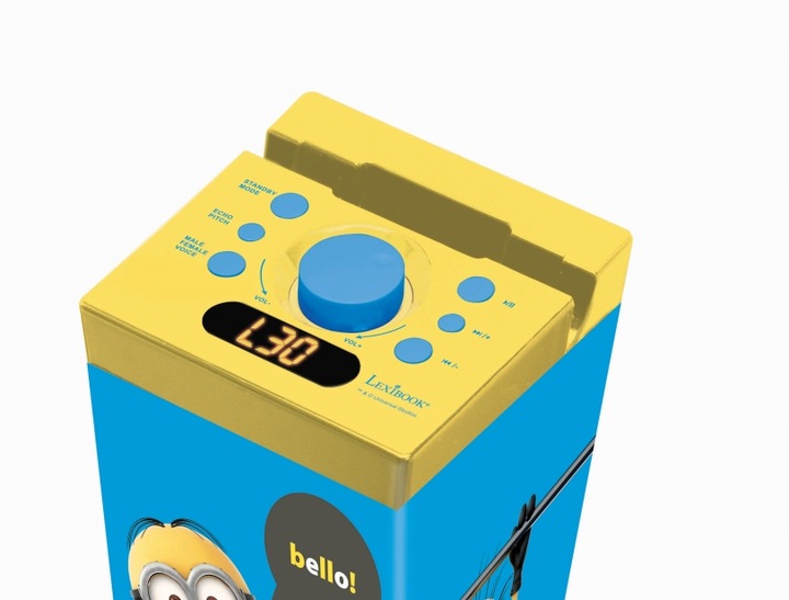 Actual product image Lexibook Minions Bluetooth Soundtower with Microphone+Karaoke