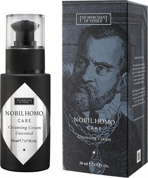 Actual product image The Merchant of Venice Nobil Homo Care CLEANSING CREAM 50ml (Facial cleansing wipes, 50 ml)