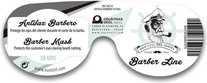Caso Eurostil Barber's Black Eye Mask 50 Pack