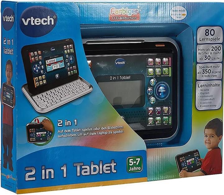 Produktbild VTech 2 in 1 Tablet (Deutsch, 4 - 7 Jahre)