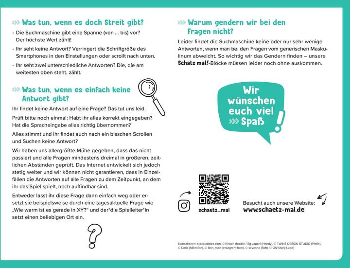 Produktbild Schätz mal! Schul Edition (Deutsch, 2 - 8 Spieler)