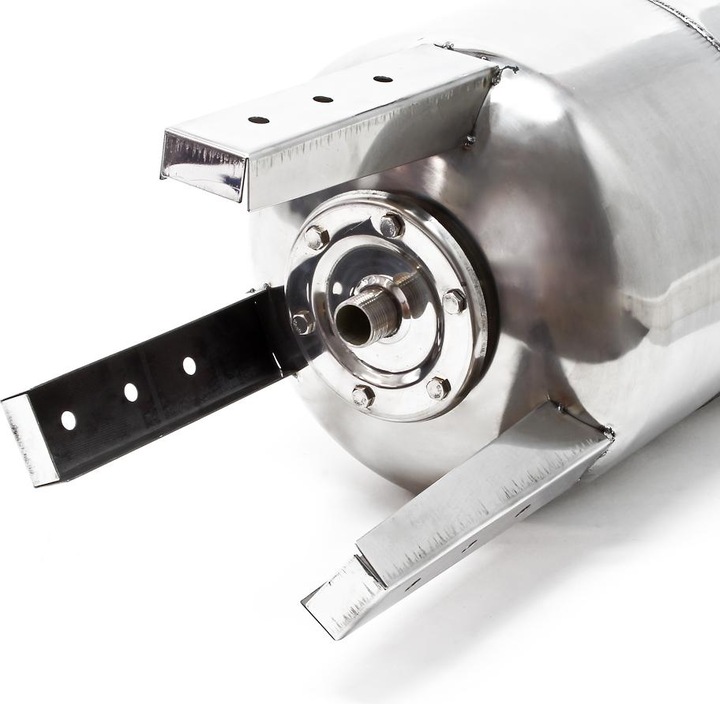 Image du produit Wiltec 50L INOX Réservoir pression à vessie pour la surpression domestique cuve ballon suppresseur pompe (Pompe à eau domestique)