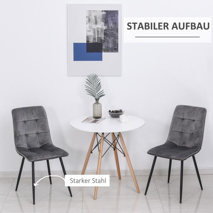 Image du produit Homcom Esszimmerstuhl 2er-Set