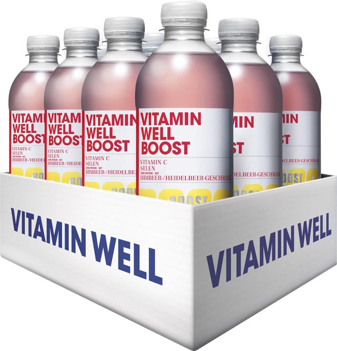 Vitamin Well Boost (Raspberry blueberry, 12 x)