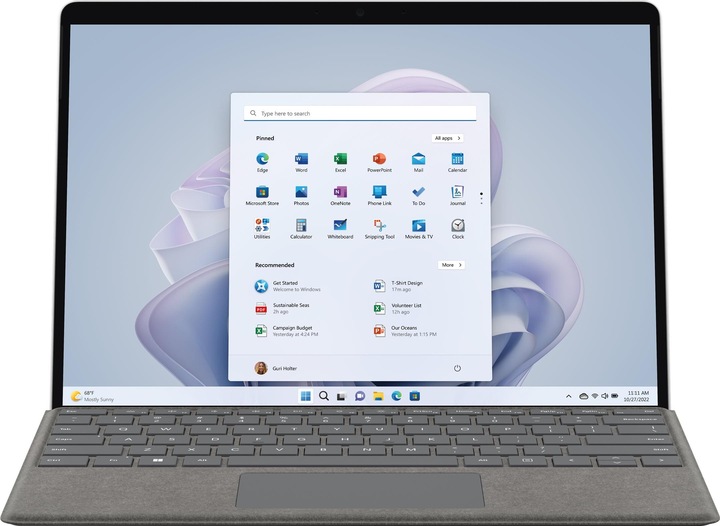 Produktbild Microsoft Surface Pro 9 for business (13", Intel Core i7-1265U, 32 GB, 1000 GB, Ohne Tastaturlayout)