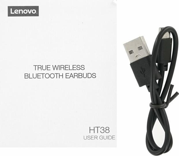 Produktbild Lenovo HT38 (Keine Geräuschunterdrückung, 10 h, Kabellos)