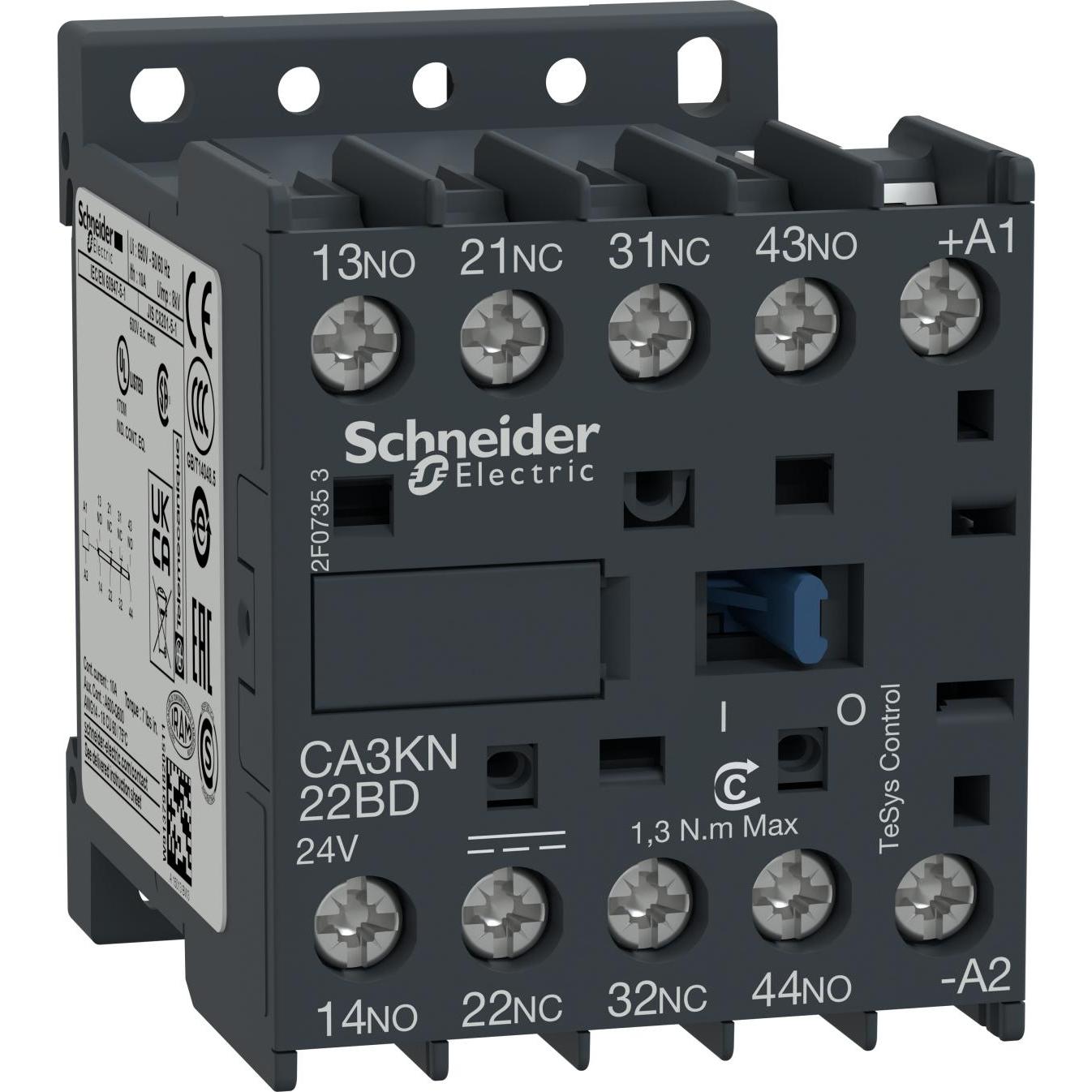 Thumbnail - Schneider Electric Leistungsschütz CA3KN22ED, Relais