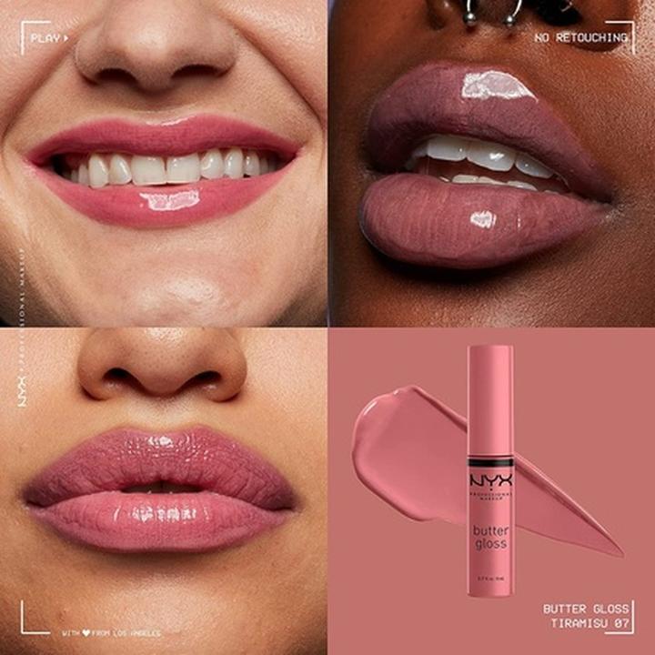 Image du produit NYX Professional Make-Up Butter Gloss (07 Tiramisu)