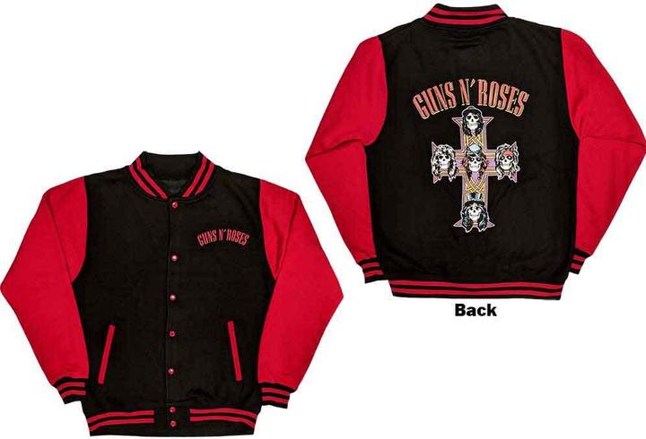 Guns N Roses Appetite For Destruction Back Print Varsity-Jacket (M)