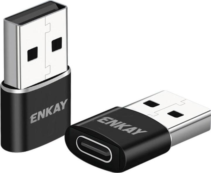 Actual product image Enkay USB to USB-C adapter (USB-A, USB-C)