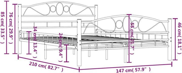 Image du produit vidaXL Darrin (140 x 200 cm)