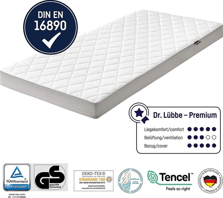 Produktbild Julius Zöllner Dr. Lübbe Air Premium (60 x 120 cm)
