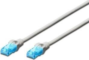 Produktbild Digitus DK-1512-015 Premium CAT 5e UTP-Patchkabel, Länge 1,5 m, Farbe: Pilkas (U/UTP, CAT5e, 1.50 m)