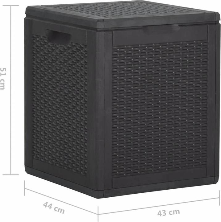 Produktbild vidaXL Garten-Aufbewahrungsbox