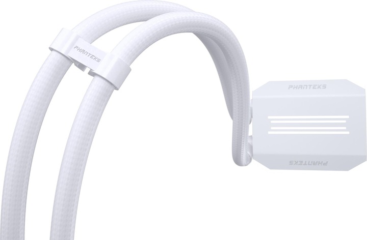 Actual product image Phanteks Glacier One 360D30 DRGB AIO Water Cooler - White