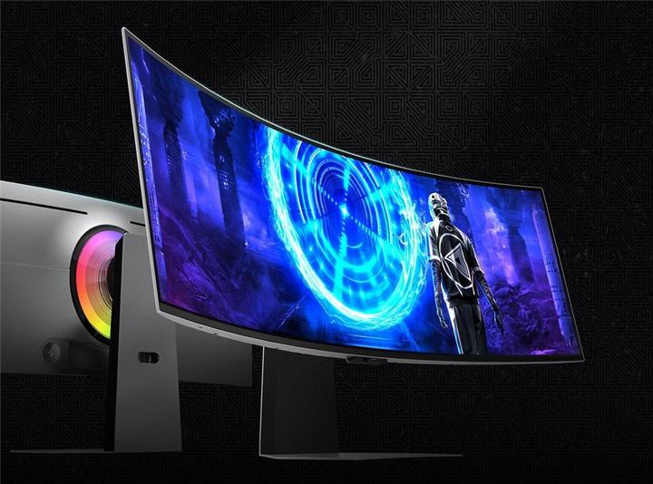 Actual product image Samsung Odyssey OLED G9 - G95SD (5120 x 1440 pixels, 49")