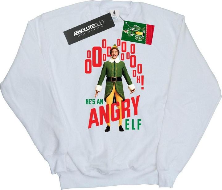 Actual product image Elf Womens/Ladies Angry Sweatshirt (S)