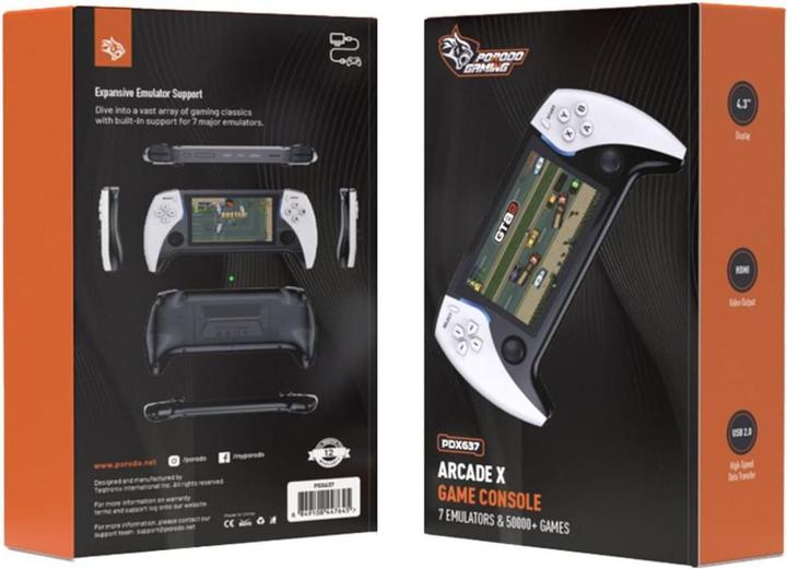 Produktbild Porodo Ga4.3 Handheld-Spielkonsole