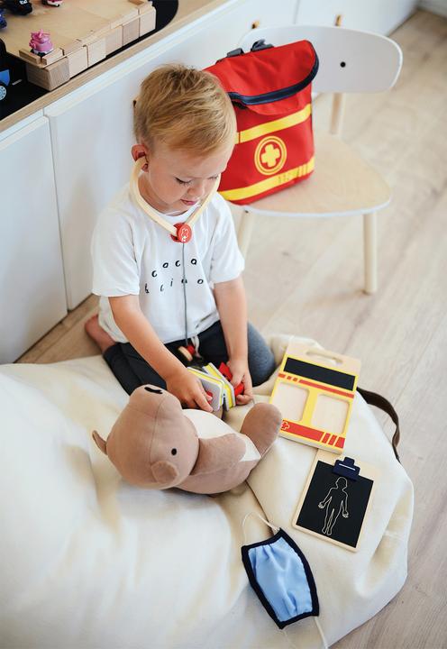 Actual product image small foot Emergency doctor backpack