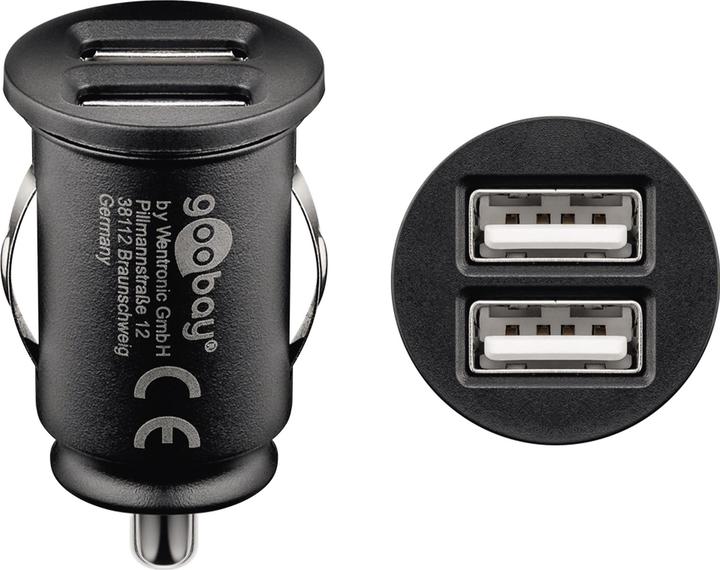 Produktbild Goobay Dual USB-Autoladegerät
