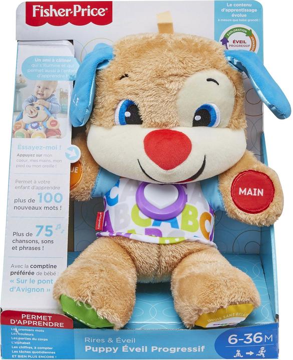 Image du produit Fisher-Price Nouveau Puppy Interactif - Peluche interactive - 6 mois et + (30.50 cm)