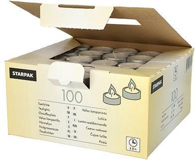 Actual product image Papstar Teelichter (100 pcs.)