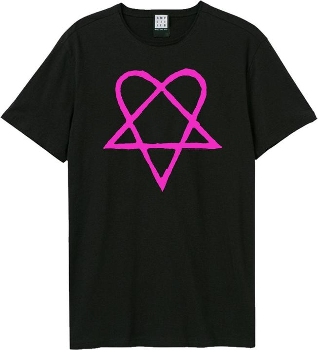 Immagine prodotto Amplified Heartagram Maglietta HIM Adulto Unisex (3XL)