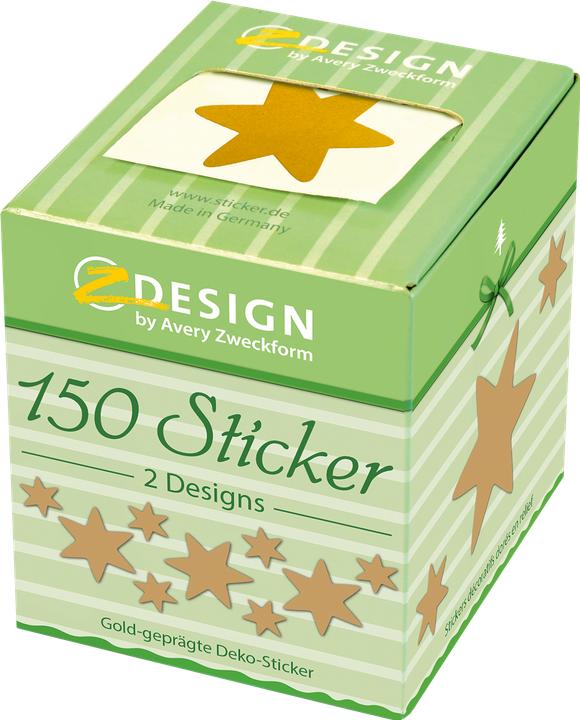 Produktbild Z-Design Sticker auf Rolle (150 Sticker)